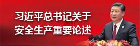 習(xí)近平總書記關(guān)于安全生產(chǎn)重要論述